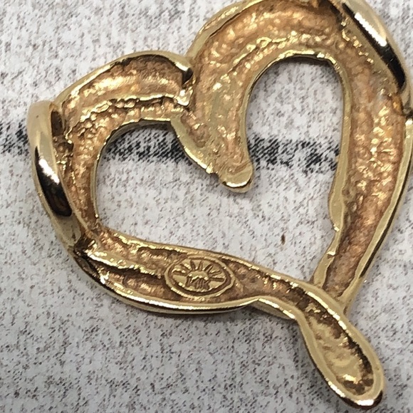 Vintage solid 14k gold makers mark 2.7g pendant only for necklace. - Picture 4 of 6